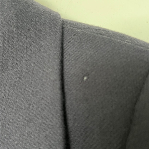 Vintage Sag Harbor Petite Navy Wool One-Button Blazer Jacket Size 12 F22000 - Picture 3 of 6